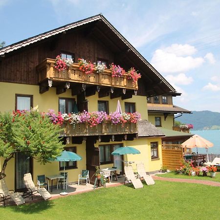 Seepension Neubacher Kg Nussdorf am Attersee Eksteriør billede
