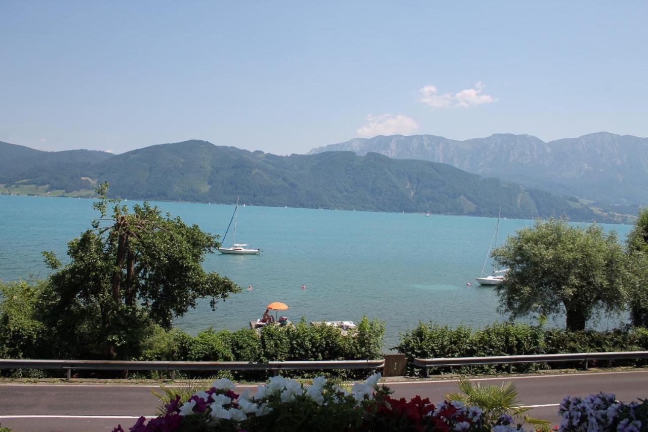 Seepension Neubacher Kg Nussdorf am Attersee Eksteriør billede