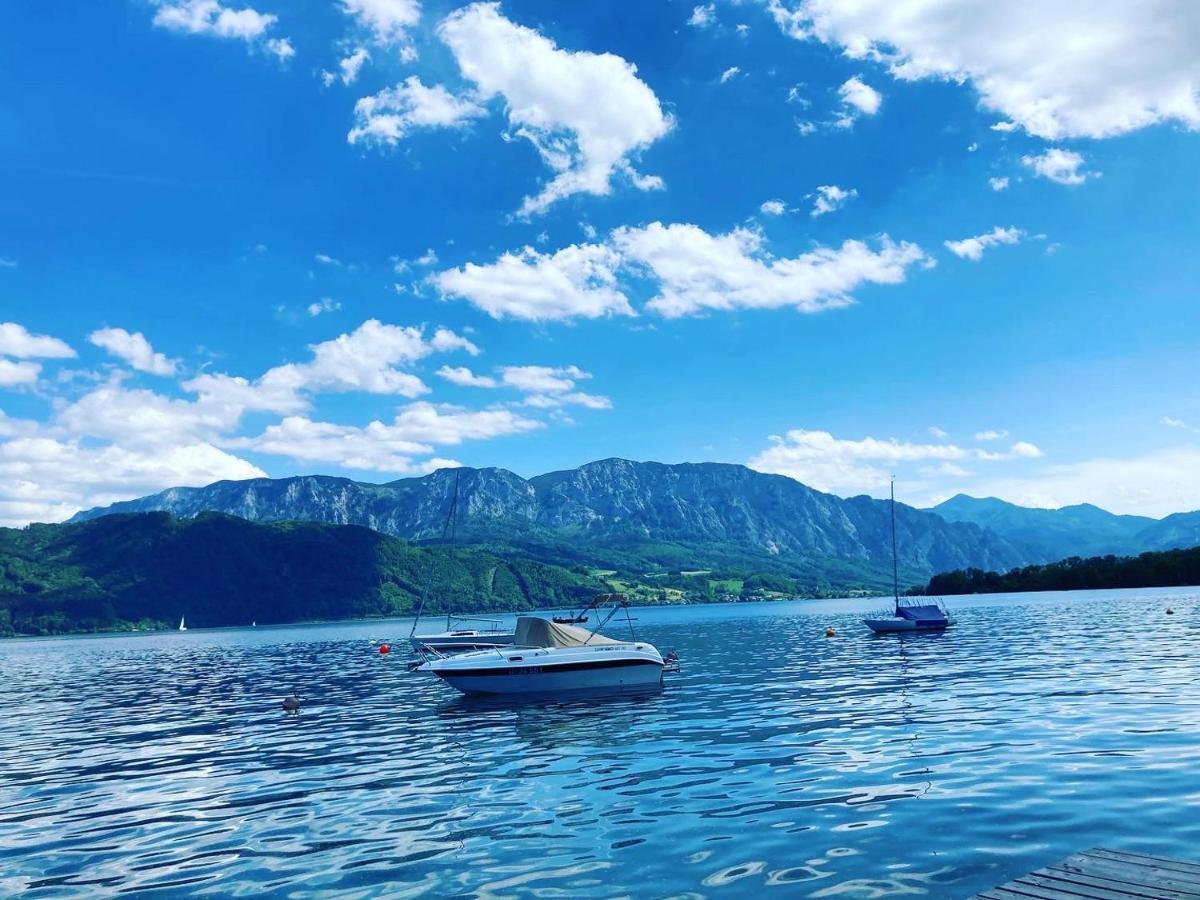 Seepension Neubacher Kg Nussdorf am Attersee Eksteriør billede