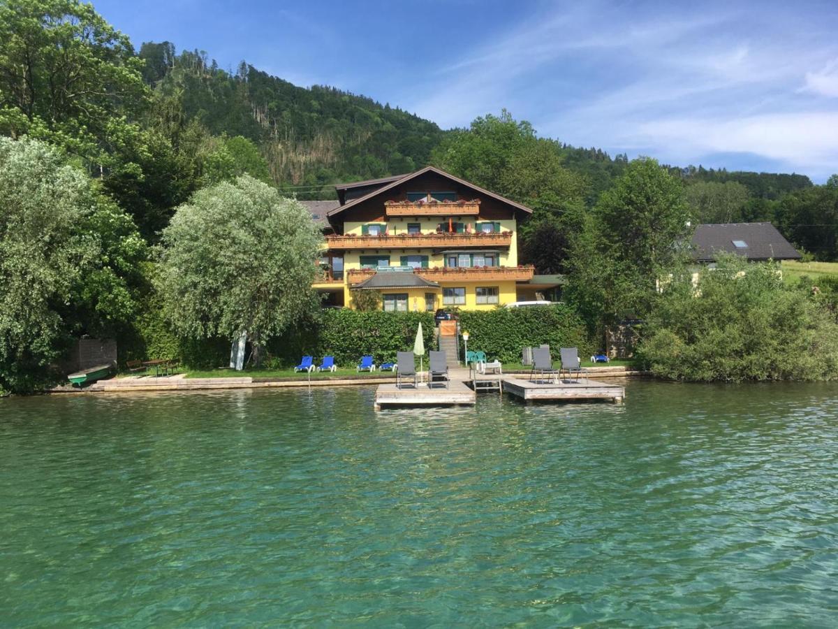 Seepension Neubacher Kg Nussdorf am Attersee Eksteriør billede