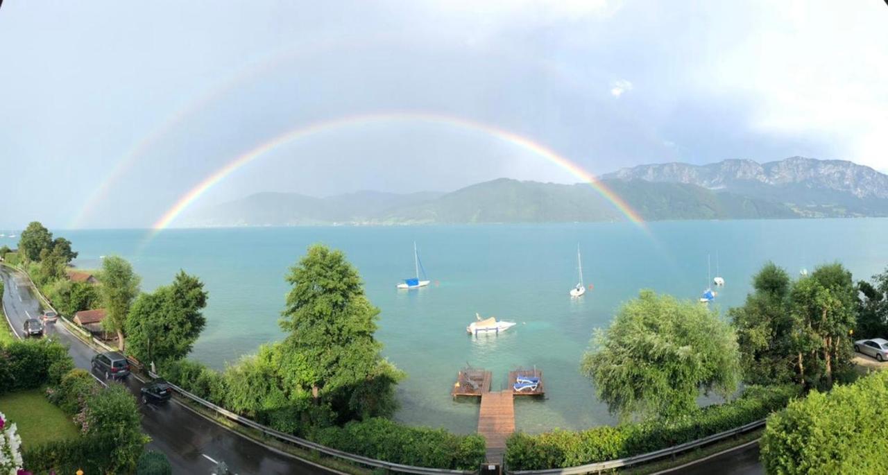 Seepension Neubacher Kg Nussdorf am Attersee Eksteriør billede