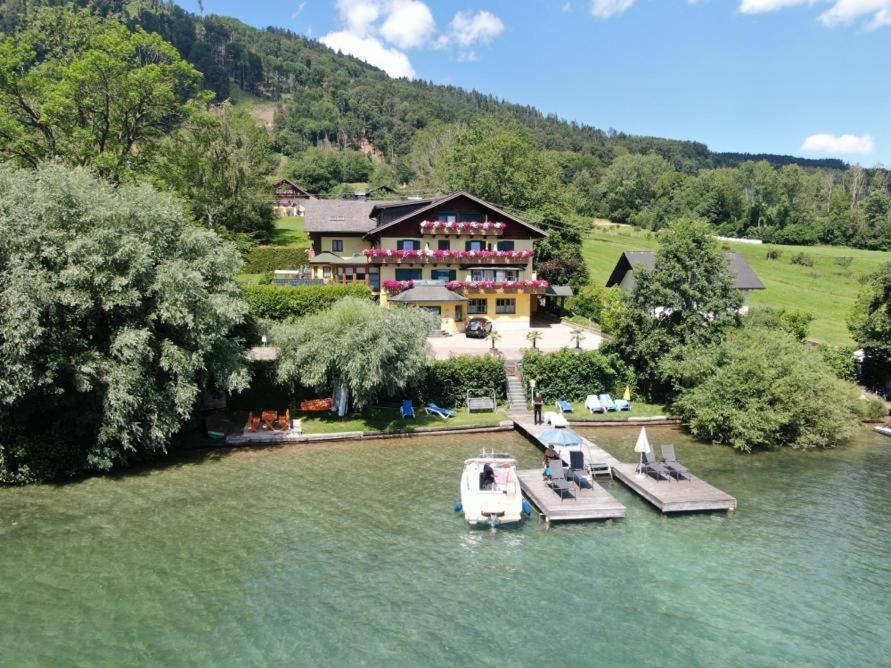 Seepension Neubacher Kg Nussdorf am Attersee Eksteriør billede