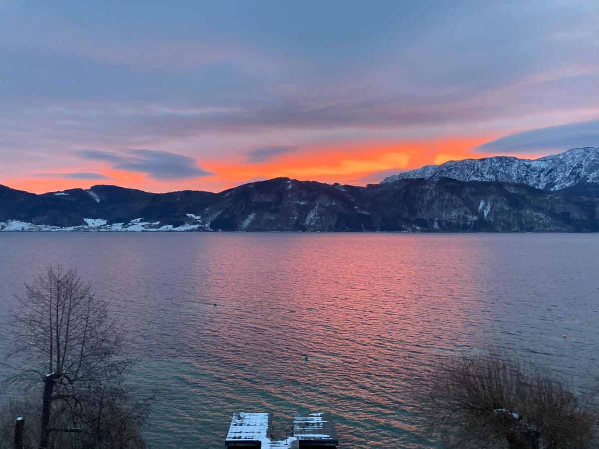 Seepension Neubacher Kg Nussdorf am Attersee Eksteriør billede