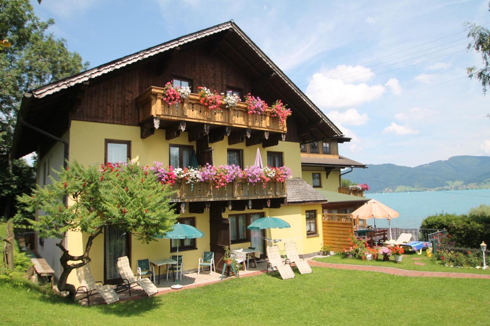 Seepension Neubacher Kg Nussdorf am Attersee Eksteriør billede