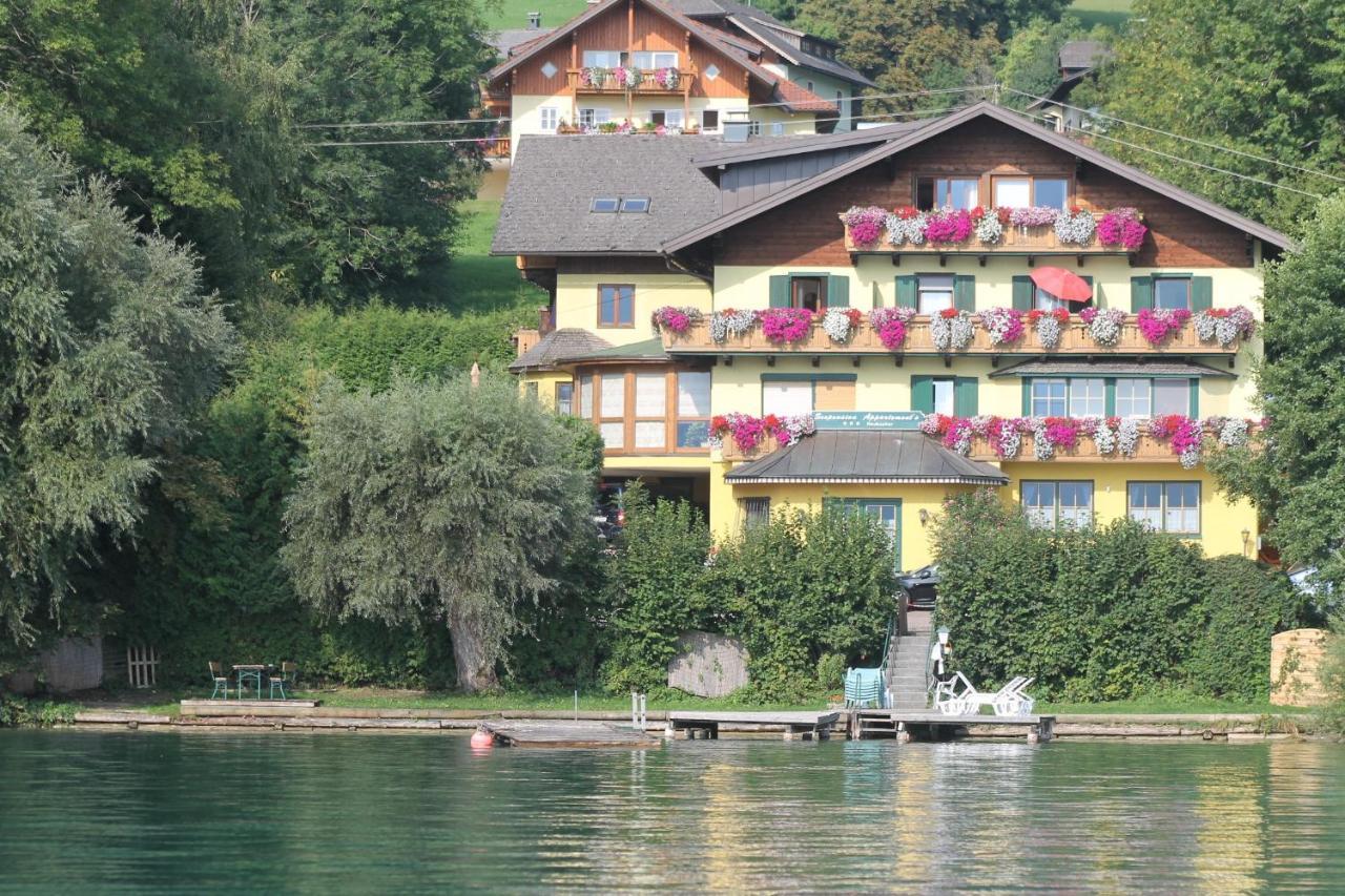 Seepension Neubacher Kg Nussdorf am Attersee Eksteriør billede